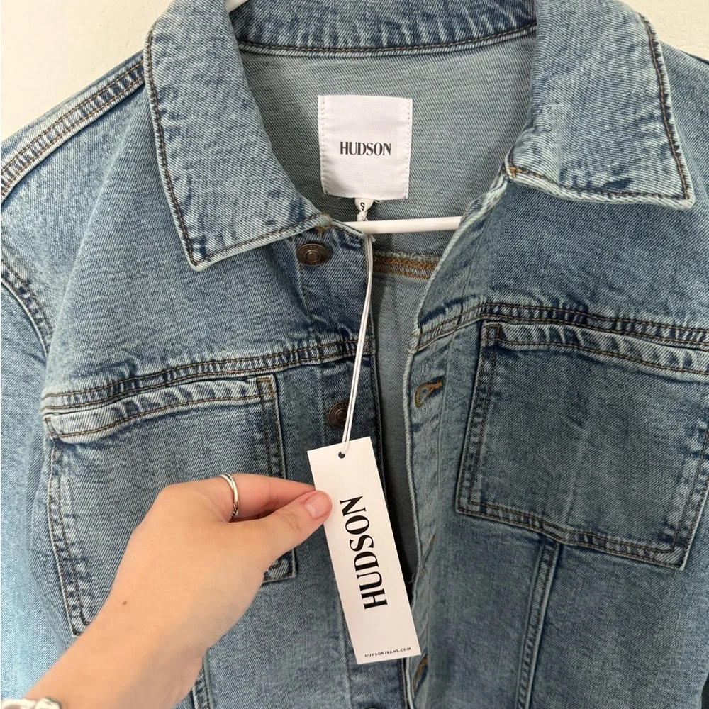 Hudson cropped jean jacket